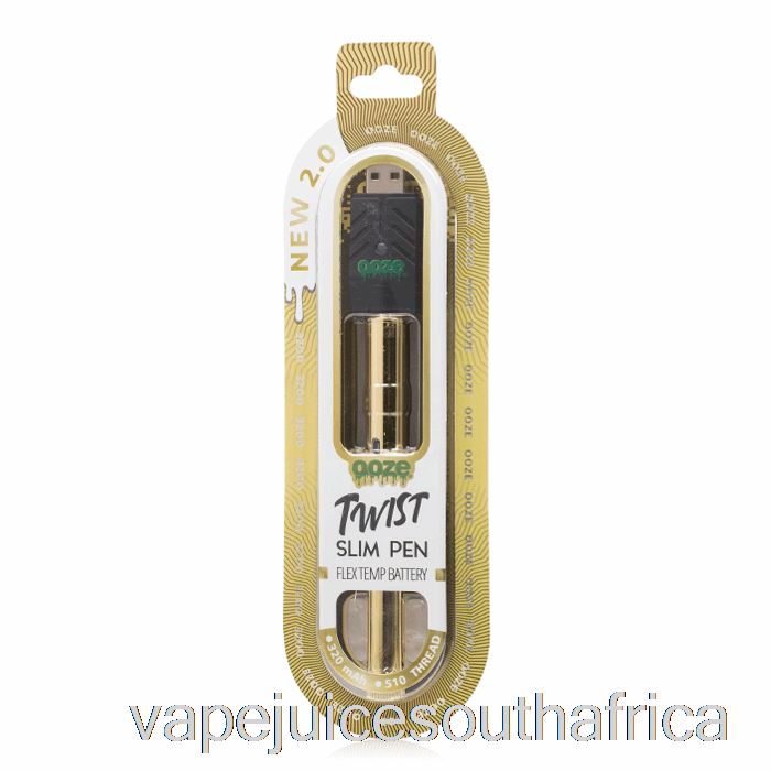 Vape Pods Ooze Slim Twist Pen 2.0 Flex Temp Battery Lucky Gold
